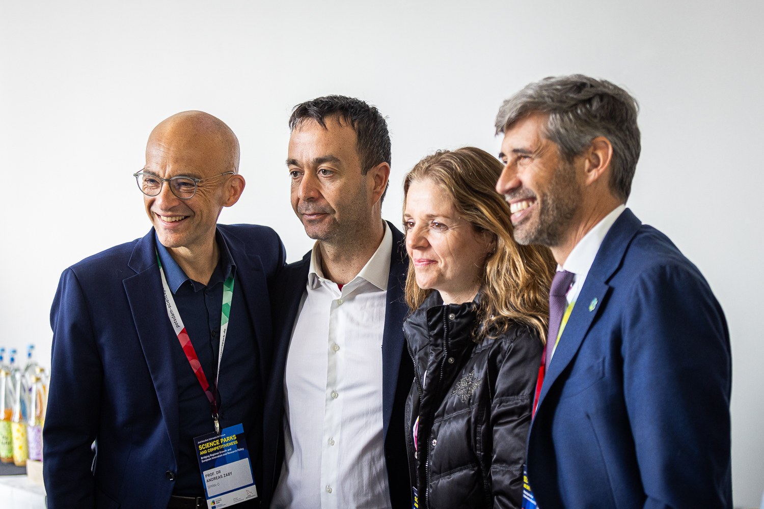 Prof. Dr Andreas Zaby (SPRIND), Allessandro Corrado & Claire Duranton (both EUIPO) and Dr-Ing. Salvatore Majorana (Kilometro Rosso & IASP) ©sevens+maltry
