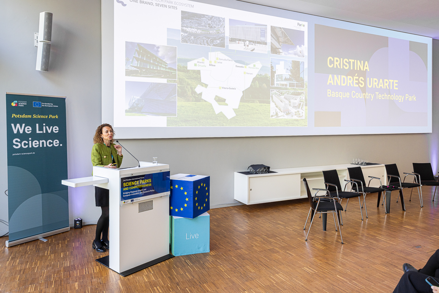 "The Basque Country Technology Park as a Networked Innovation Ecosystem" with Prof. Cristina Andrés Urarte