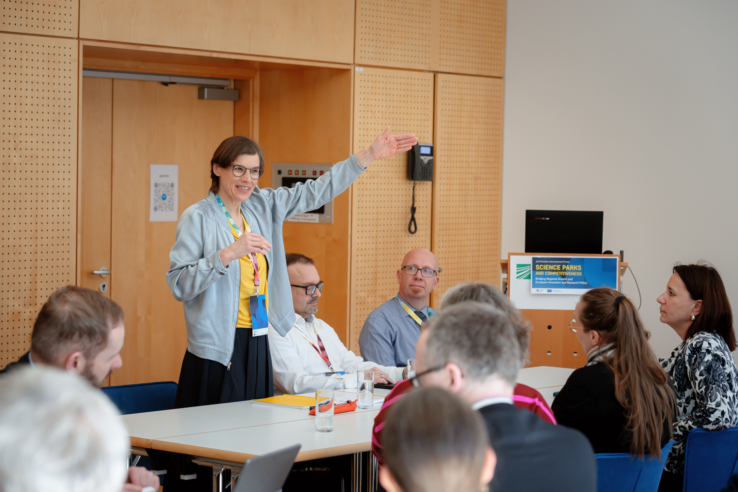 Potsdam Science Park site management CEO Agnes von Matuschka