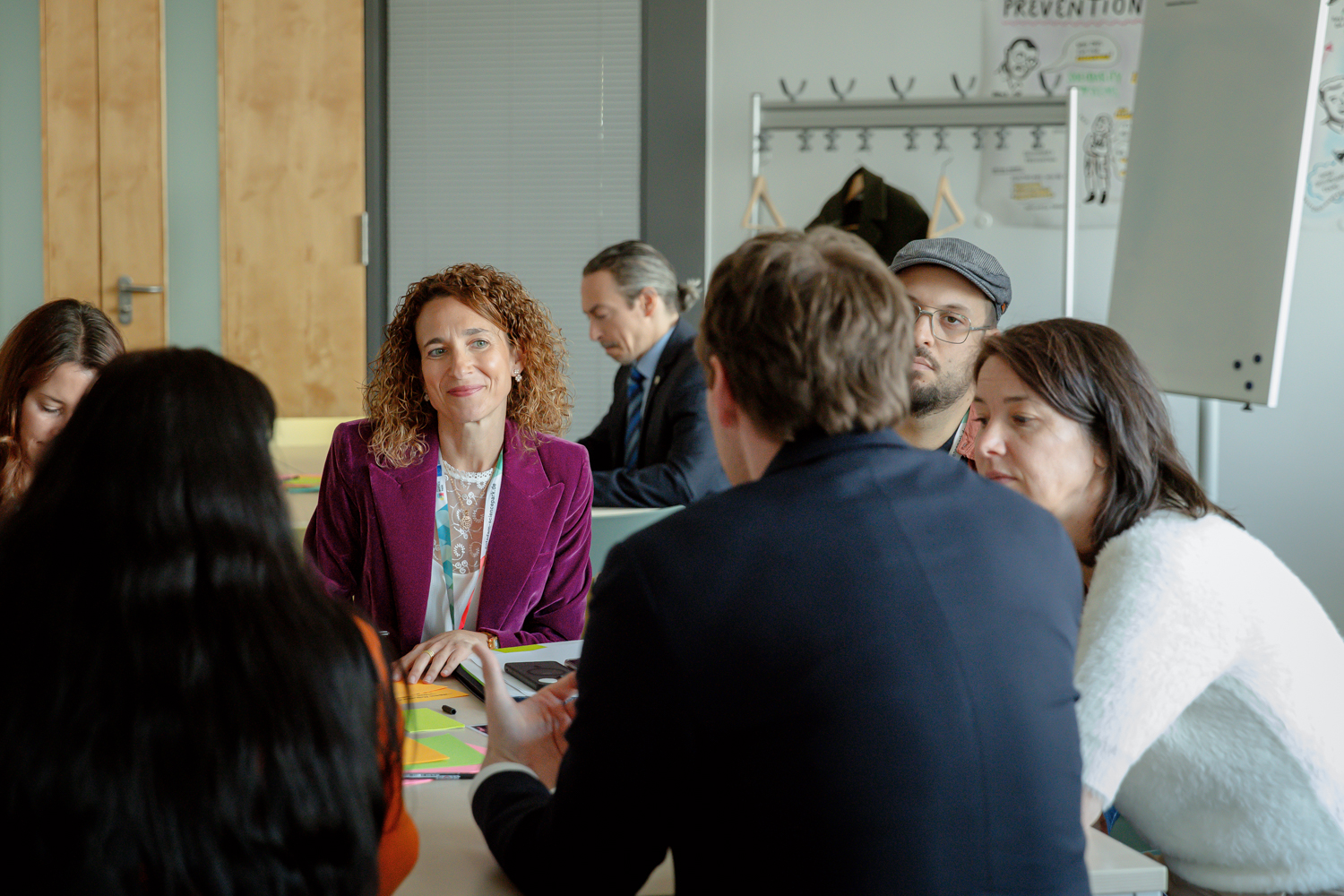 Group Work with Facilitator Cristina Andrés Urarte (Basque Country Technology Park)