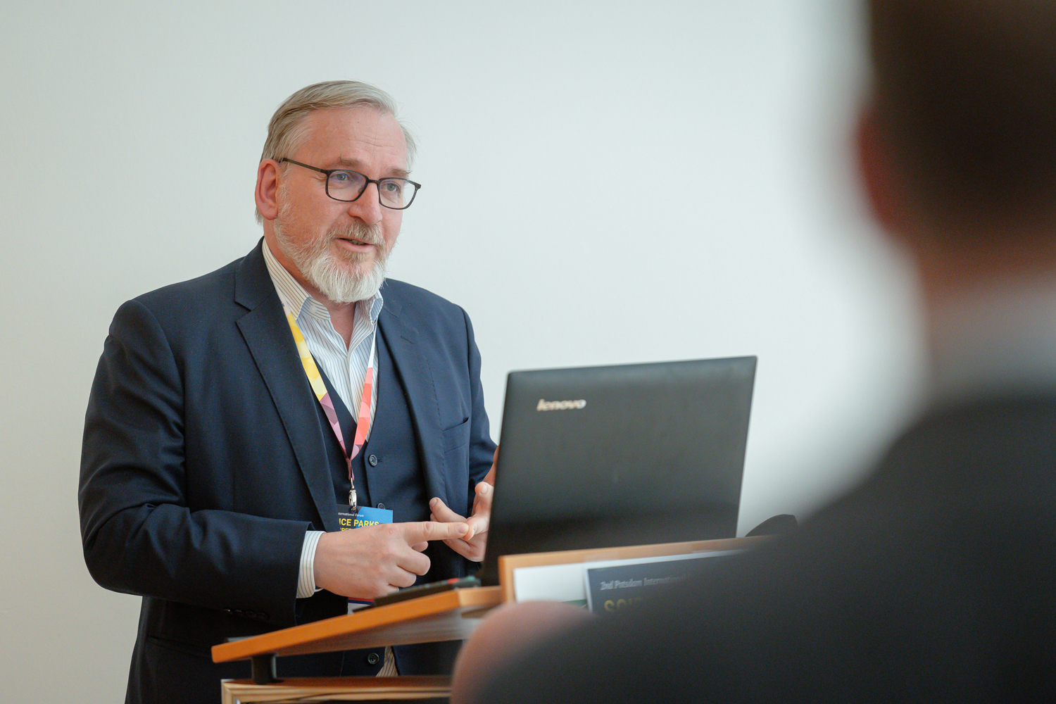 Dr Wolfgang Münch from DG REGIO Smart and Sustainable Growth, European Commission