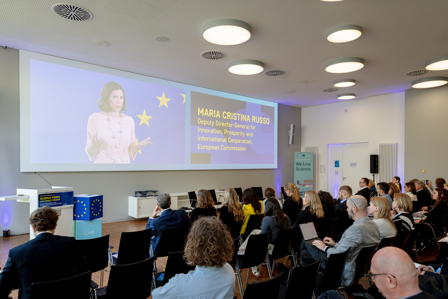 Maria Cristina Russo, Deputy Director-General for Innovation, Prosperity and International Cooperation at DG RTD Directorate-General for Research & Innovation, European Commission