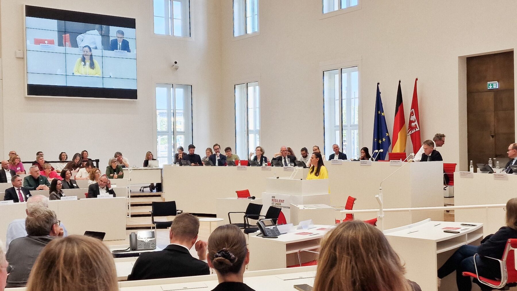 Veranstaltung „Resilienz des deutschen Wissenschaftssystems – Verantwortung gemeinsam übernehmen“ am 08.07. 2026 im Landtag Brandenburg